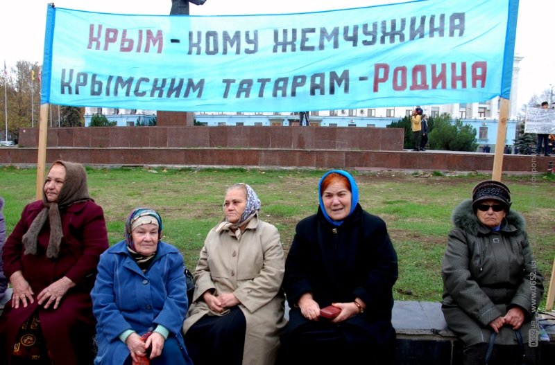 В Симферополе крымские татары клеймили позором Могилева и т..., фото-2 В Симферополе крымские татары клеймили позором Могилева и требовали наказать «казаков-разбойников» (фото), фото-2