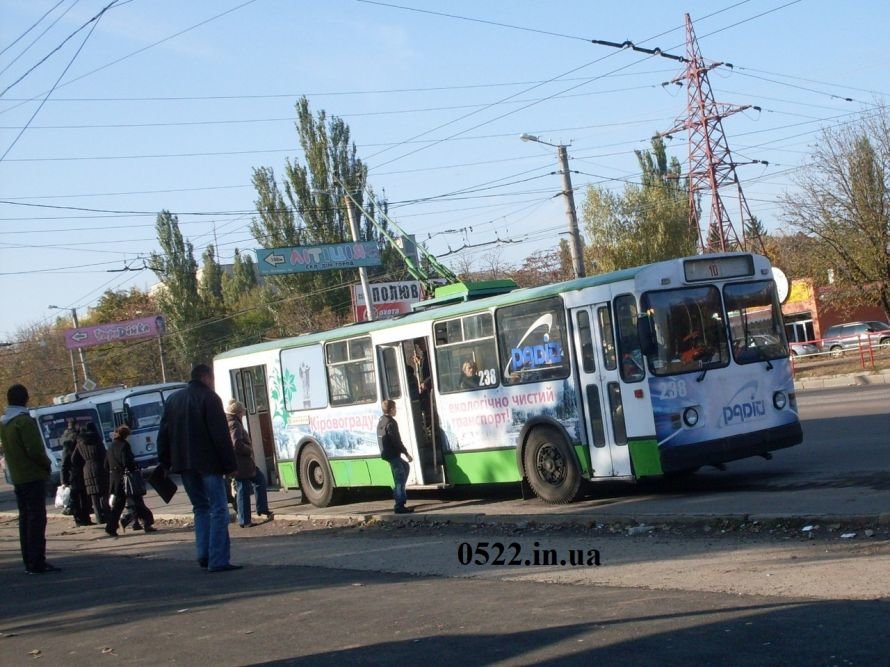 Кировоградские троллейбусы продолжают терять клиентов, фото-1 Кировоградские троллейбусы продолжают терять клиентов, фото-1