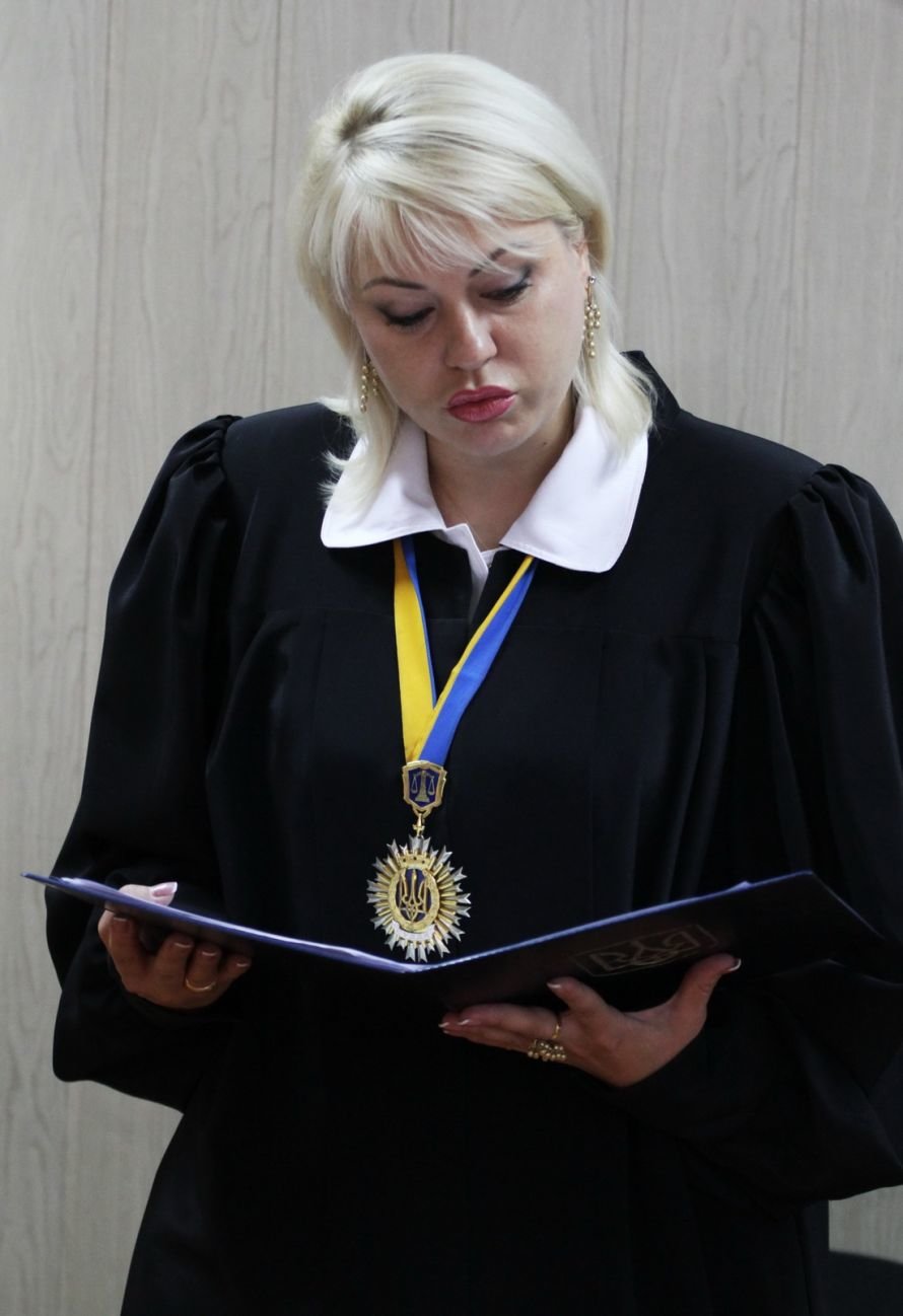 Оксана Эпель судья