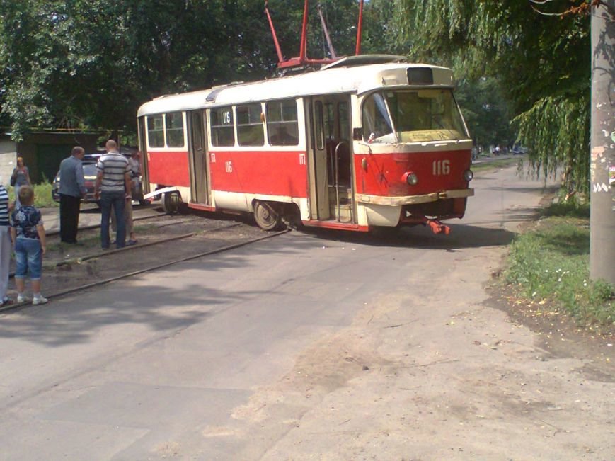 Старый трамвай фото