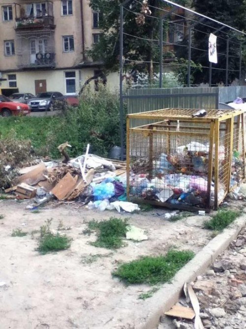 мусор на новгородской8 мусор на новгородской8