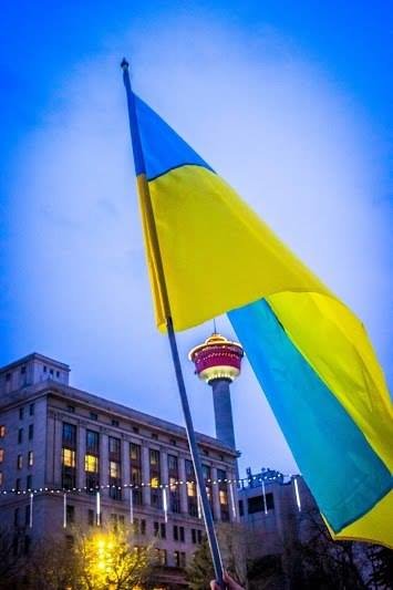 Українці в Канаді поставили хрест на Президенті (ФОТО), фото-4 Українці в Канаді поставили хрест на Президенті (ФОТО), фото-4