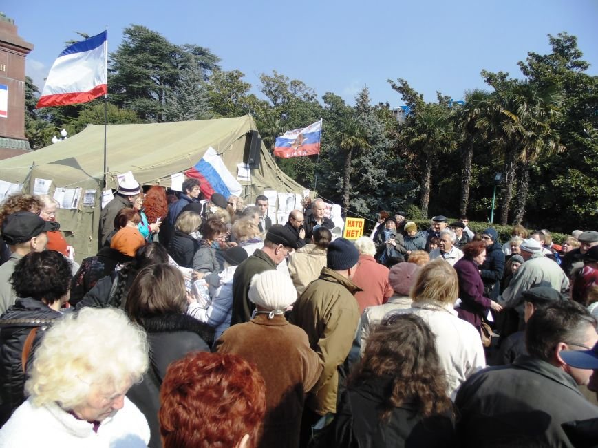 12 марта в Ялте прошел очередной митинг в поддержку референдума (ФОТО/ВИДЕО), фото-3