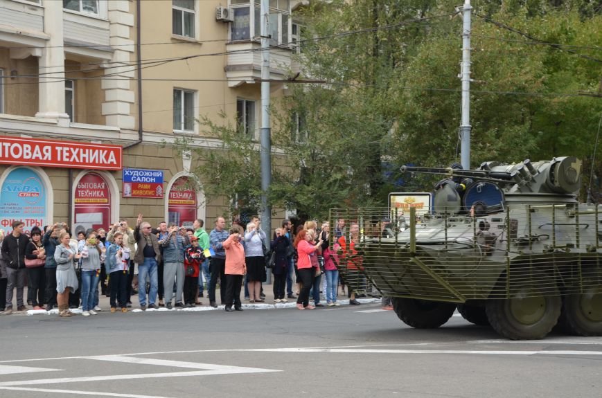 Парад военной техники фото