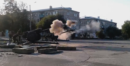 Боевики в Донецкой области разместили свою артиллерию рядом..., фото-1 Боевики в Донецкой области разместили свою артиллерию рядом с роддомом и школой (ФОТОФАКТ), фото-1