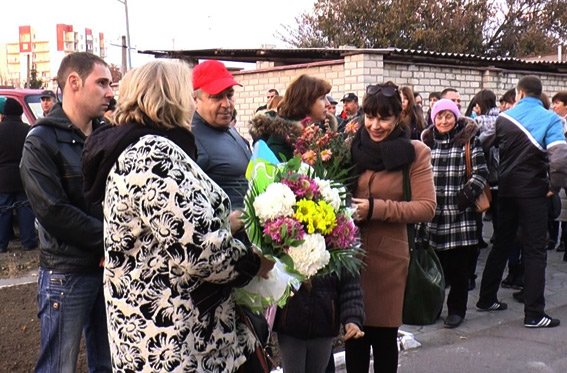 В Херсонской области встретили военных национальный гвардии, фото-2 В Херсонской области встретили военных национальный гвардии, фото-2