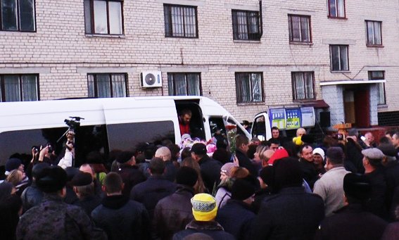 В Херсонской области встретили военных национальный гвардии, фото-3 В Херсонской области встретили военных национальный гвардии, фото-3
