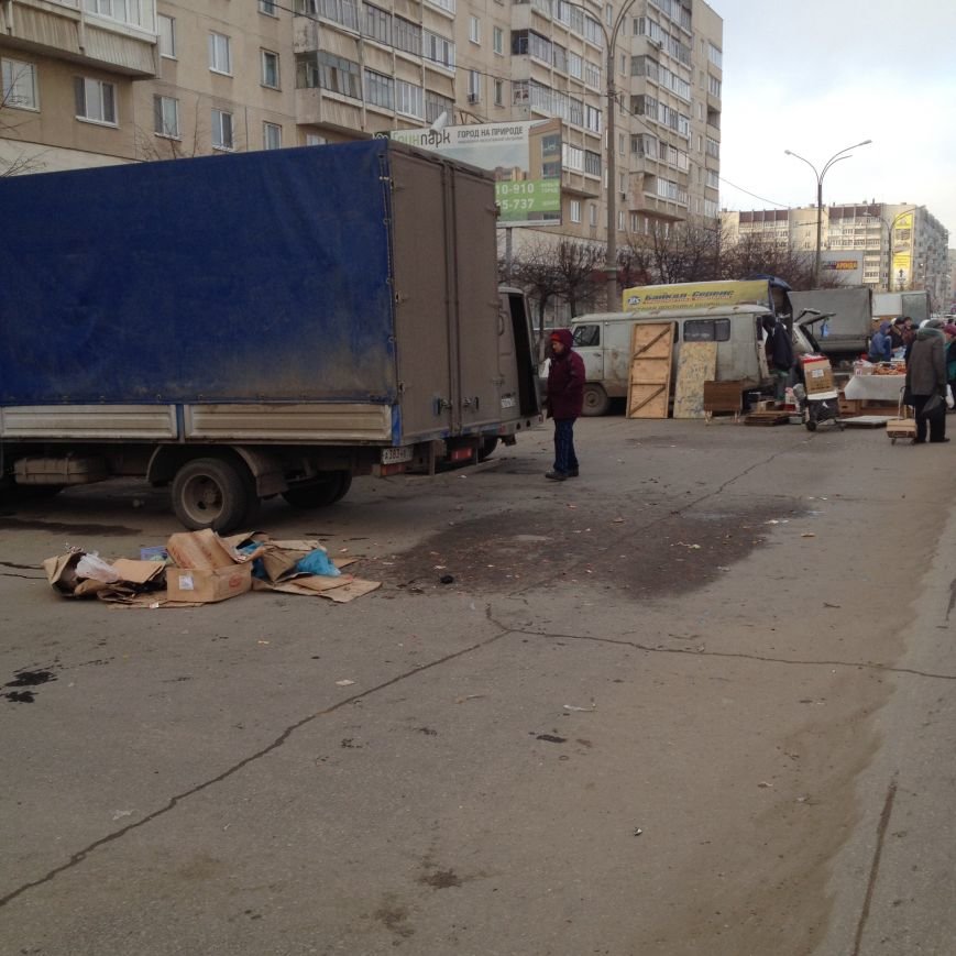 Ульяновских покупателей гнали с ярмарки тракторами, фото-5