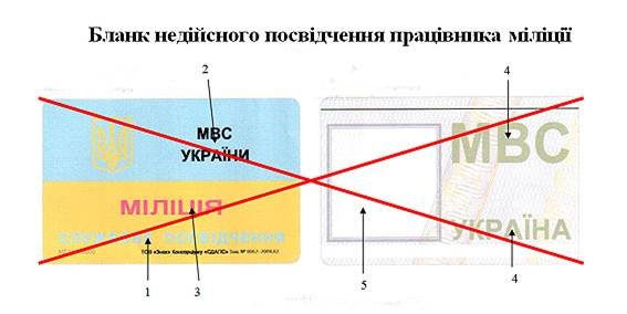 Жителям Красноармейска и Димитрова на заметку: как будут выглядеть... Жителям Красноармейска и Димитрова на заметку: как будут выглядеть новые удостоверения работников МВД (фото) - фото 1