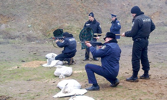 Работники ГСО Херсонщины провели учебные стрельбы (фото) - фото 1 Работники ГСО Херсонщины провели учебные стрельбы (фото) - фото 1