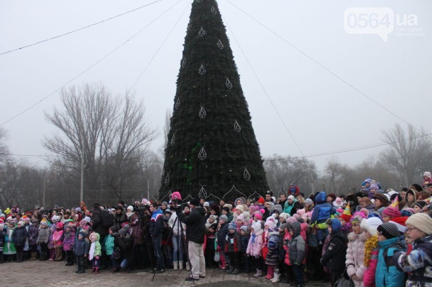 В Кривом Роге: открыли главную городскую елку, а «Правый сектор» за... В Кривом Роге: открыли главную городскую елку, а «Правый сектор» заявил, что не причастен к штурму «Метинвеста» (фото) - фото 2