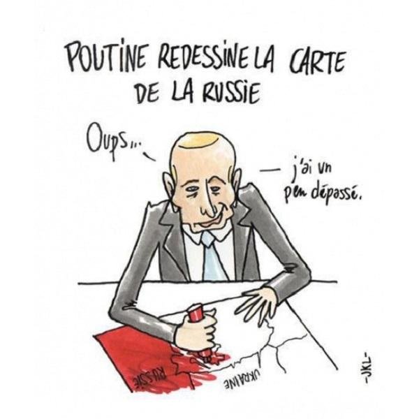 Французский «Charlie Hebdo», в редакции которого произошел теракт, высмеивал референдум в Крыму (ФОТО, ВИДЕО) (фото) - фото 2 Французский «Charlie Hebdo», в редакции которого произошел теракт, высмеивал референдум в Крыму (ФОТО, ВИДЕО) (фото) - фото 2