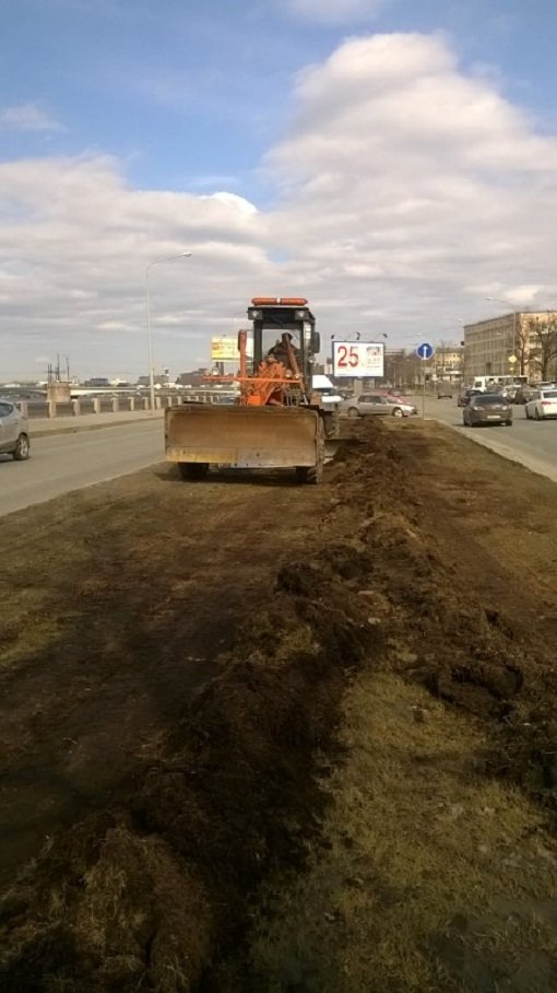 В Петербурге придумали, как предотвратить образование пыли в городе (фото) - фото 1 В Петербурге придумали, как предотвратить образование пыли в городе (фото) - фото 1