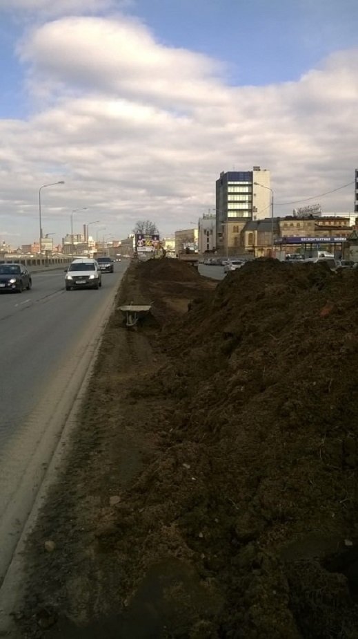 В Петербурге придумали, как предотвратить образование пыли в городе (фото) - фото 1 В Петербурге придумали, как предотвратить образование пыли в городе (фото) - фото 1