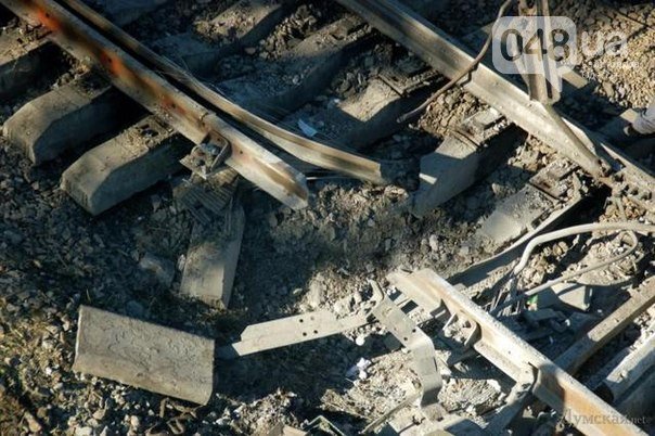 Терракт в Ильичевске. Фото последствий взрыва на железной дороге (фото) - фото 1
