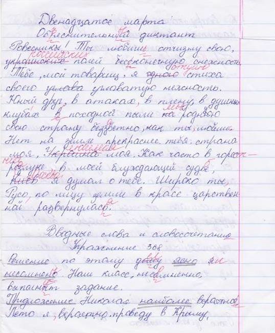 Школьники в Черниговской области отказались писать диктант..., фото-1 Школьники в Черниговской области отказались писать диктант о России, фото-1
