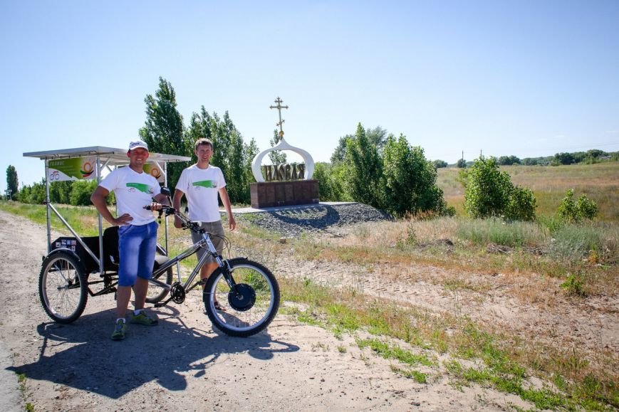 Велосипед «Гелиос» прошел по волгоградской трассе почти 200 километров (фото) - фото 1