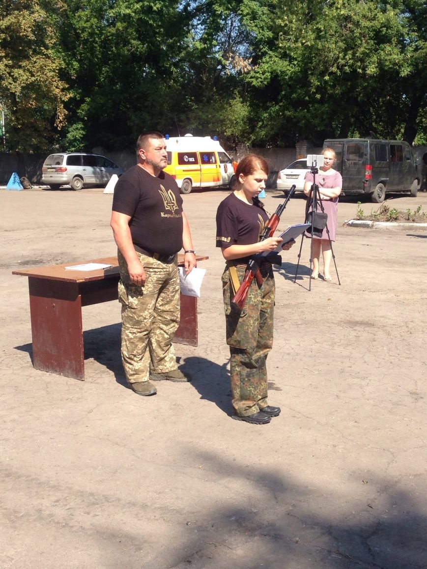 В Красноармейске приняли присягу новобранцы отдельной роты «Карпатська Січ» (фото) - фото 3 В Красноармейске приняли присягу новобранцы отдельной роты «Карпатська Січ» (фото) - фото 3