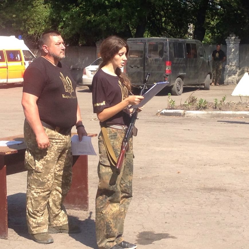 В Красноармейске приняли присягу новобранцы отдельной роты «Карпатська Січ» (фото) - фото 3 В Красноармейске приняли присягу новобранцы отдельной роты «Карпатська Січ» (фото) - фото 3