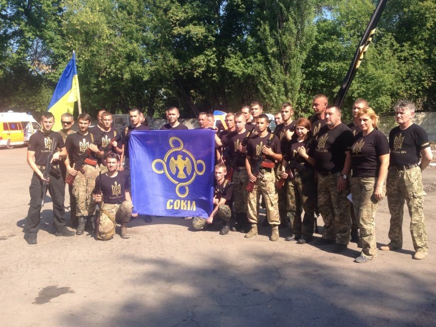 В Красноармейске приняли присягу новобранцы отдельной роты «Карпатська Січ» (фото) - фото 4 В Красноармейске приняли присягу новобранцы отдельной роты «Карпатська Січ» (фото) - фото 4