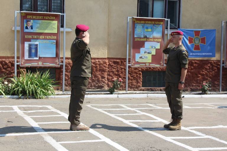 Військова частина Нацгвардії 1241 у Чернівцях відзначала рі..., фото-1 Військова частина Нацгвардії 1241 у Чернівцях відзначала річницю створення, фото-1