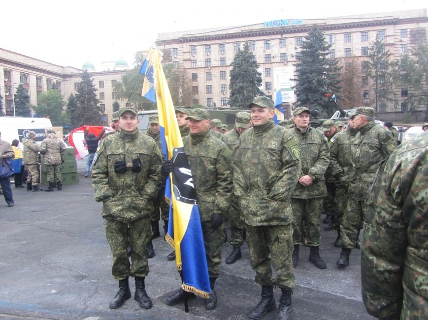 Как Днепропетровск отмечал День защитника Украины (ФОТО), фото-2 Как Днепропетровск отмечал День защитника Украины (ФОТО), фото-2