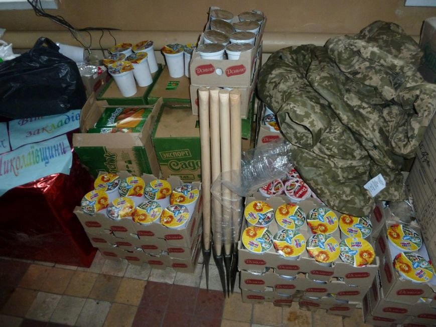 Бойцам николаевской аэромобилки отвезли на передовую зимнюю форму и... Бойцам николаевской аэромобилки отвезли на передовую зимнюю форму и спальники (ФОТО) (фото) - фото 10