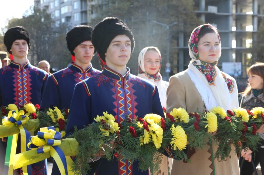 Николаевцы отметили 71-ю годовщину освобождения Украины от..., фото-1 Николаевцы отметили 71-ю годовщину освобождения Украины от фашистских захватчиков (ФОТО), фото-1