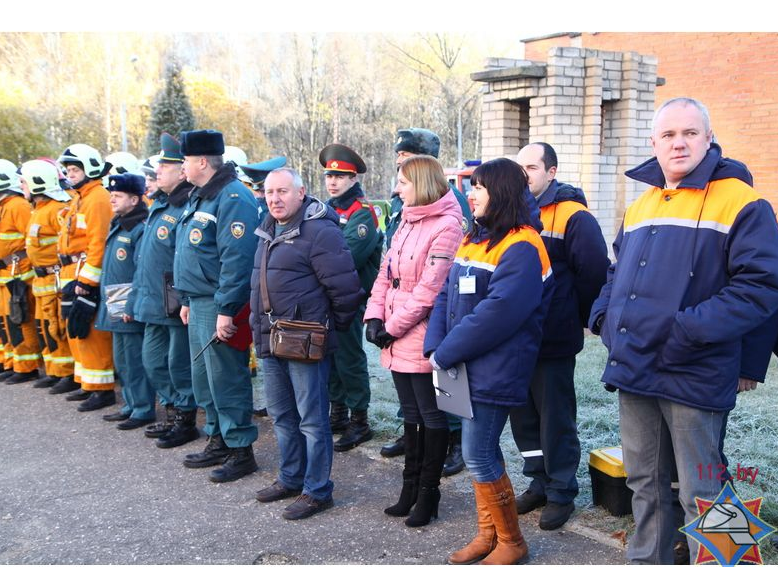 В Новополоцке прошли масштабные пожарно-спасательные учения (фото) - фото 1