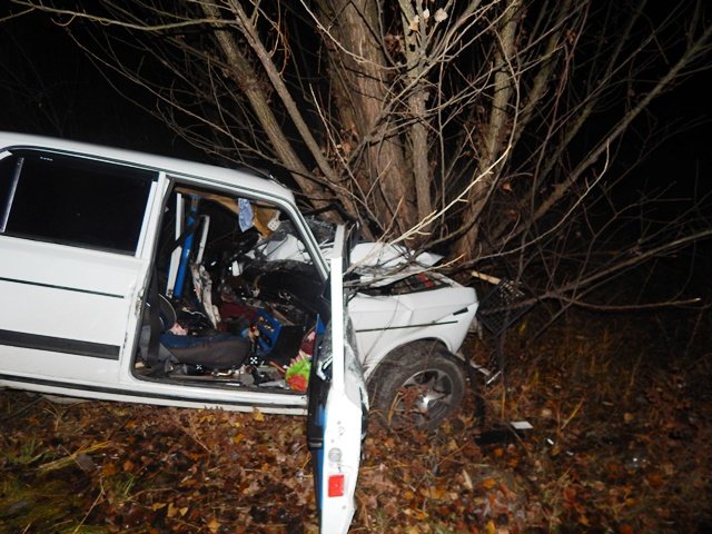 В Любарском районе в изуродованом автомобиле нашли тела двух мужчин... В Любарском районе в изуродованом автомобиле нашли тела двух мужчин (ФОТО) (фото) - фото 1