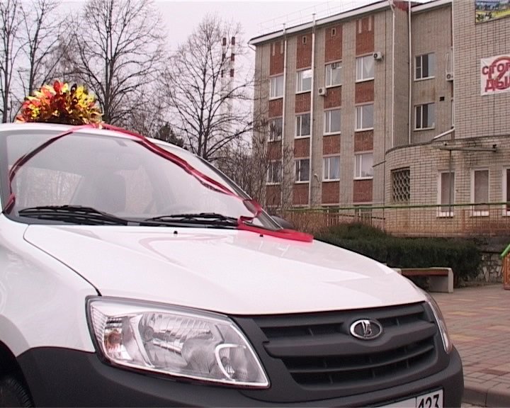 Армавирская городская больница. Вручение автомобиля Chery.