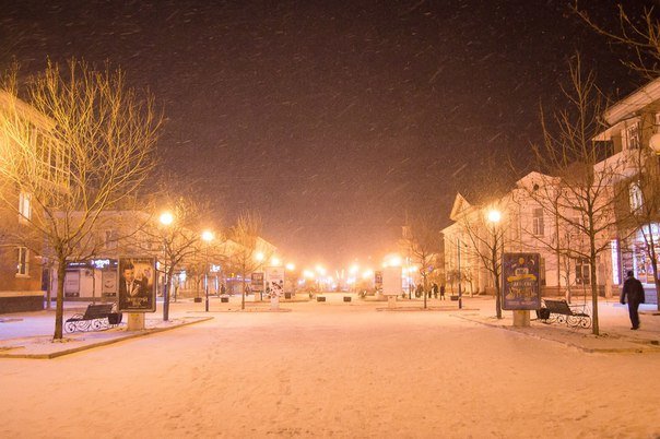 Зимний Бердянск, фото-1 Зимний Бердянск, фото-1