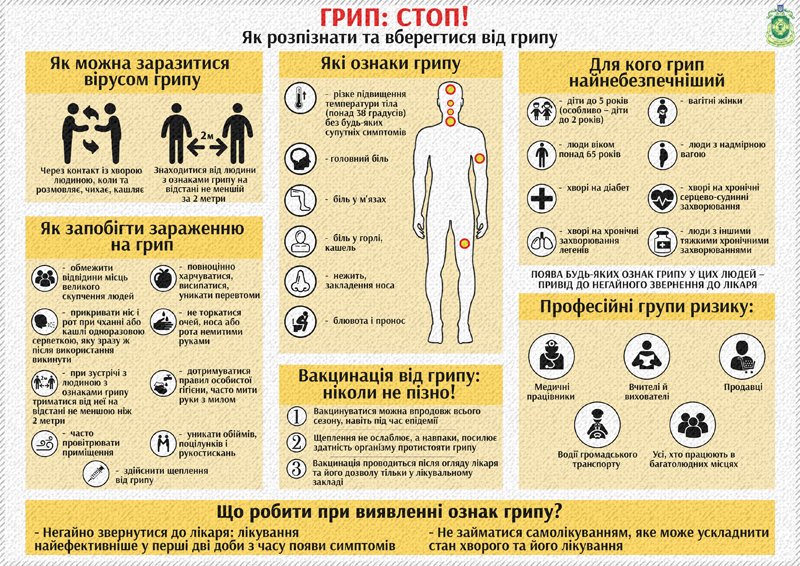 Як ужгородцям відрізнити грип від застуди? (ІНФОГРАФІКА), фото-1 Як ужгородцям відрізнити грип від застуди? (ІНФОГРАФІКА), фото-1