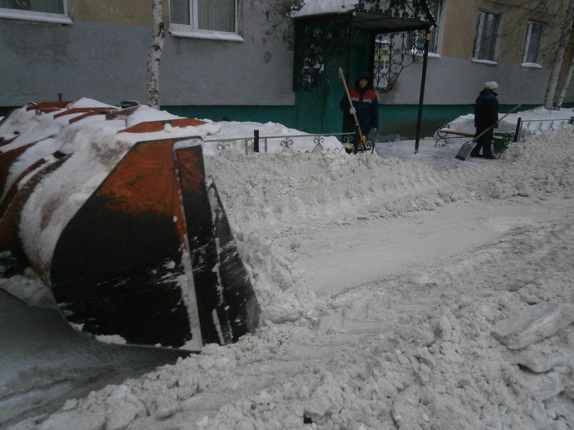 В Нижневартовске чистят снег. И вновь не все автолюбители убирают а... В Нижневартовске чистят снег. И вновь не все автолюбители убирают авто с проезжей части (фото) - фото 1