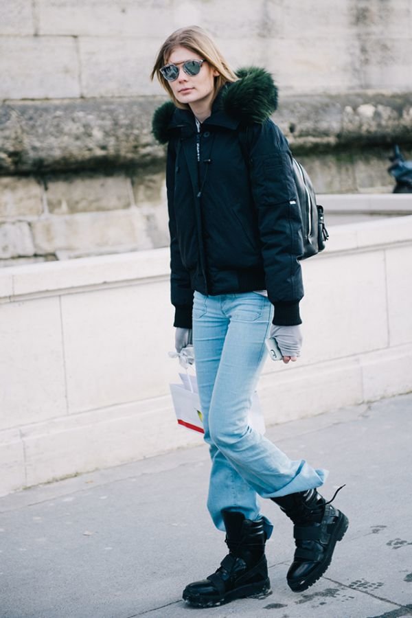 ТОП-10 невероятных street style-образов из столицы моды (фото) - фо... ТОП-10 невероятных street style-образов из столицы моды (фото) - фото 1