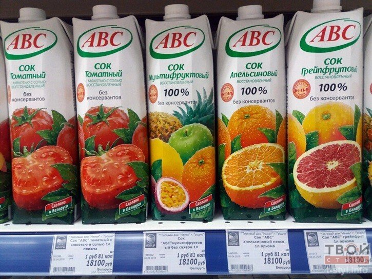 Список Магазинов Гродно