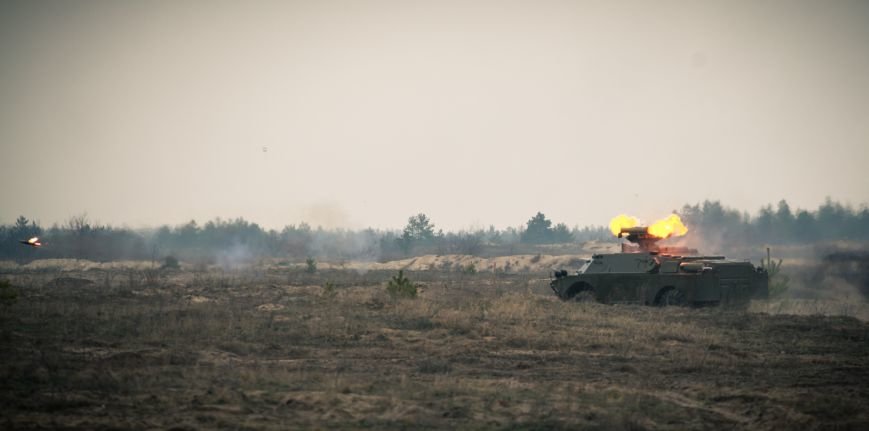 В Рівному на полігоні проходили бригадно-тактичні навчання, фото-4 В Рівному на полігоні проходили бригадно-тактичні навчання, фото-4