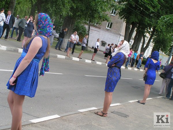 По улицам Полоцка прошли крестным ходом в честь Евфросинии Полоцкой, фото-10