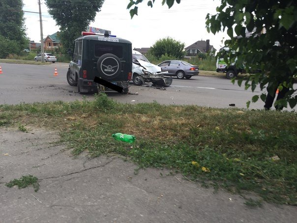 ФОТОФАКТ: на Таращанському поліцейські втрапили в ДТП, фото-2 ФОТОФАКТ: на Таращанському поліцейські втрапили в ДТП, фото-2