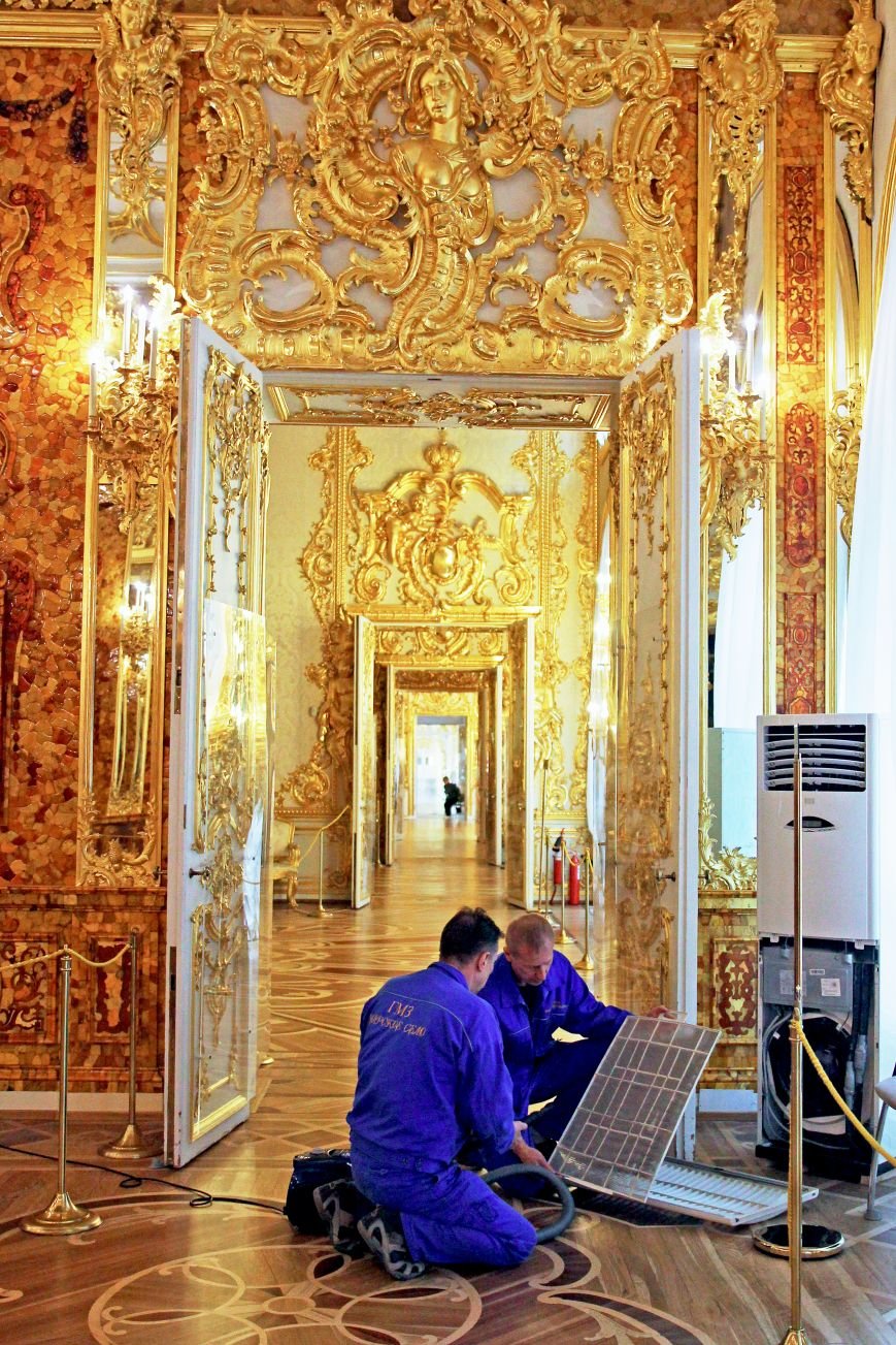 Вторник. В Екатерининском дворце - традиционный выходной, фото-1 Вторник. В Екатерининском дворце - традиционный выходной, фото-1
