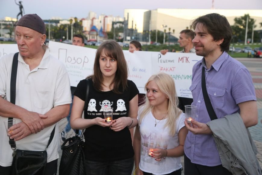 Белгородские паралимпийцы вышли на акцию в поддержку отстра..., фото-6 Белгородские паралимпийцы вышли на акцию в поддержку отстранённых спортсменов. Фоторепортаж, фото-6