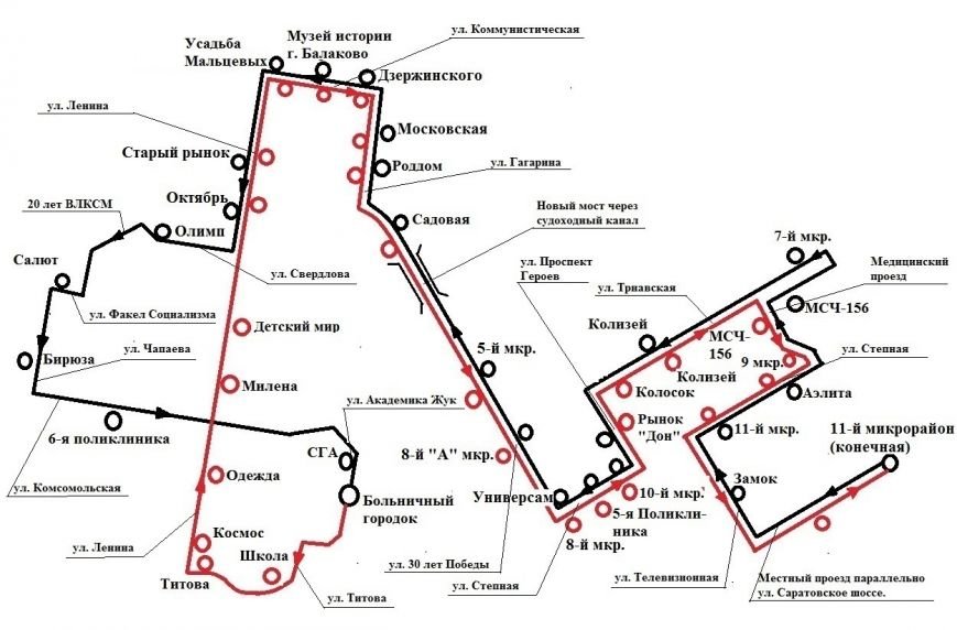 Больничный городок балаково карта