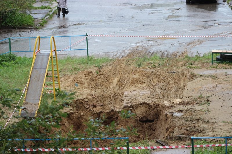Затопленную детскую площадку в Сыктывкаре восстановили, фото-2