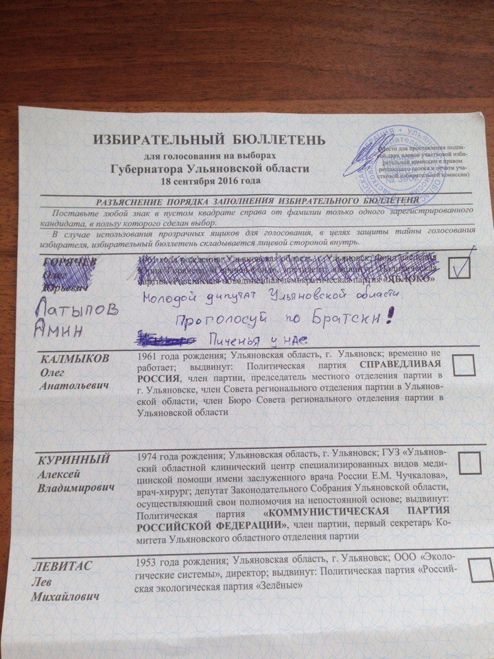 Ульяновцы пытались сорвать выборы, фото-2