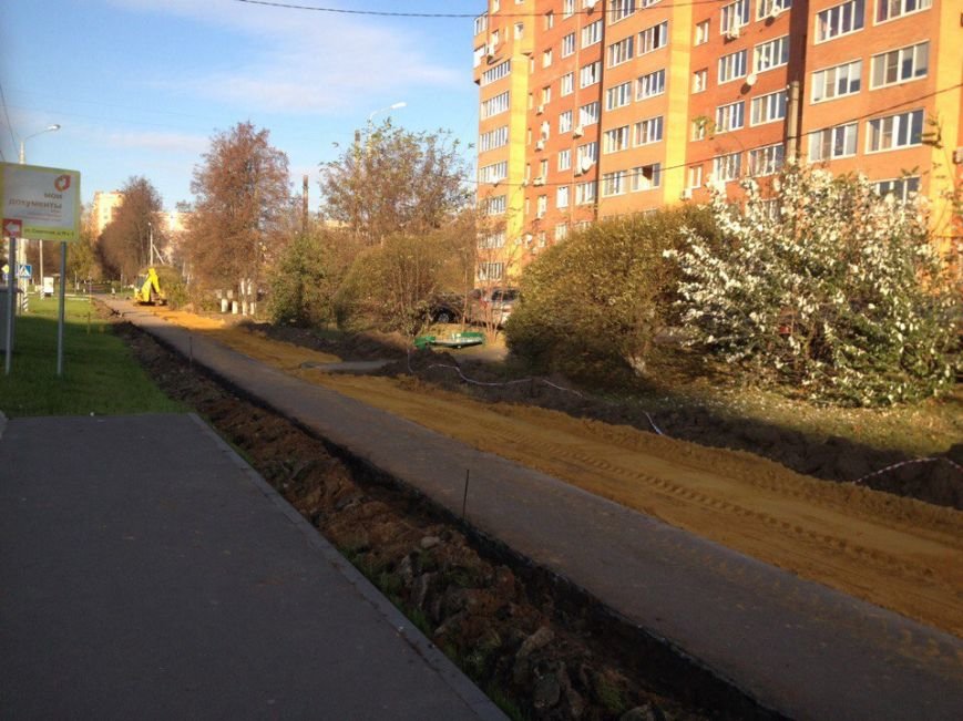 В Домодедово продолжаются работы по строительству велодорожки, фото-3 В Домодедово продолжаются работы по строительству велодорожки, фото-3