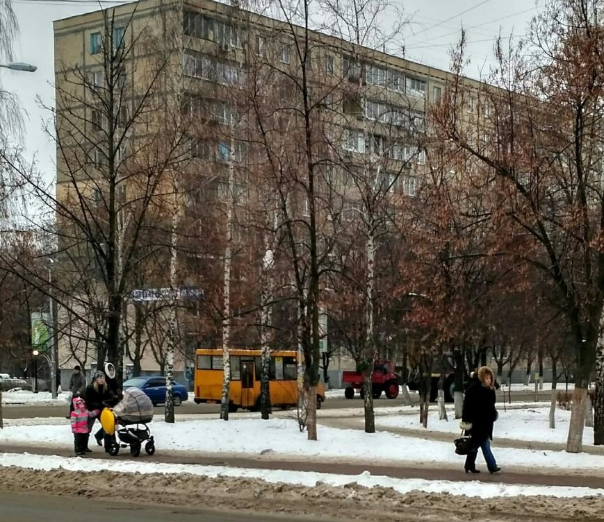 Уборка снега в Вишневом: продолжение (ФОТО), фото-2 Уборка снега в Вишневом: продолжение (ФОТО), фото-2