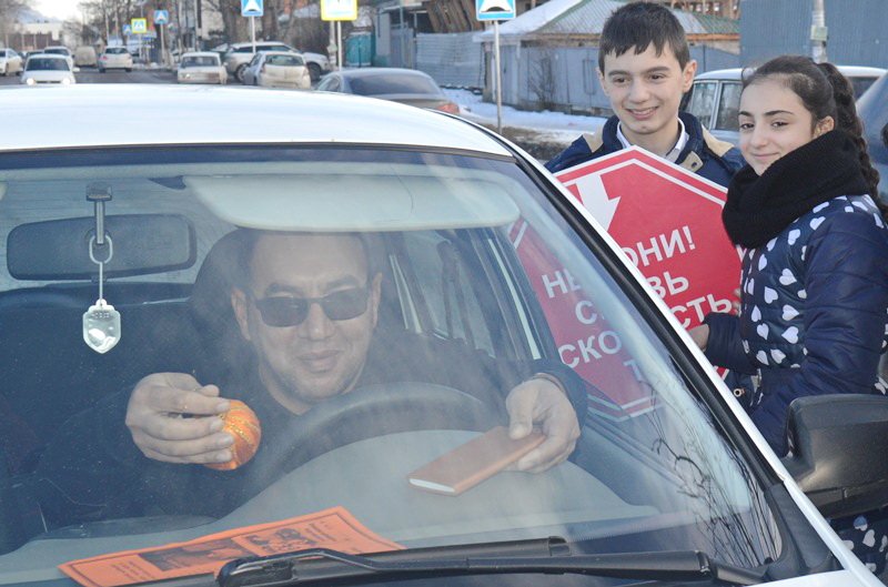 Школьники Предгорного района за безопасность на дорогах, фото-1