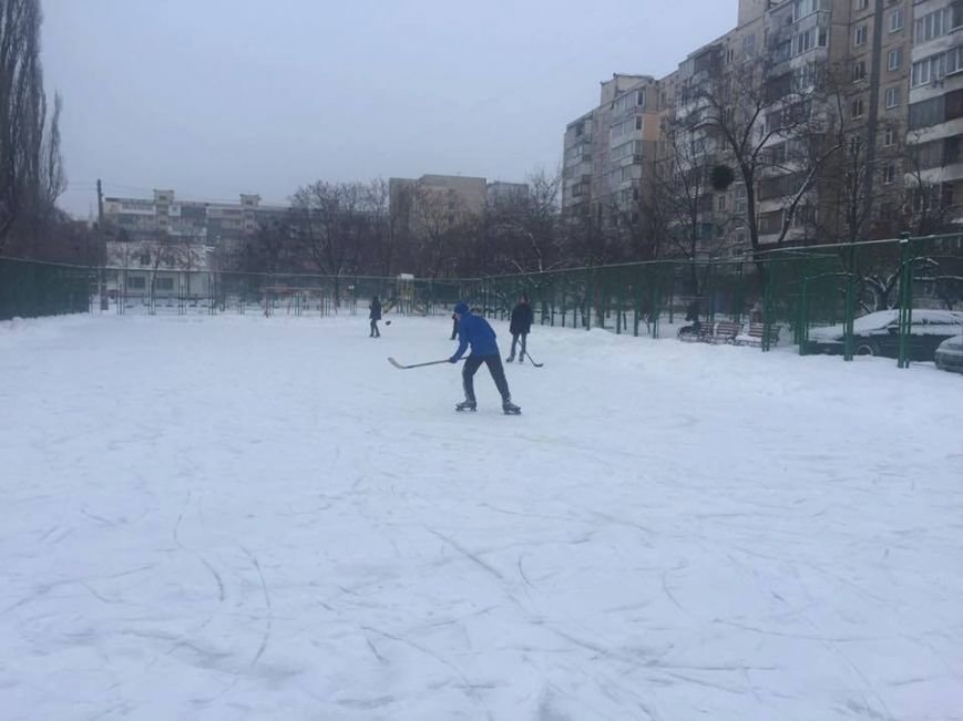 Фото ледового катка