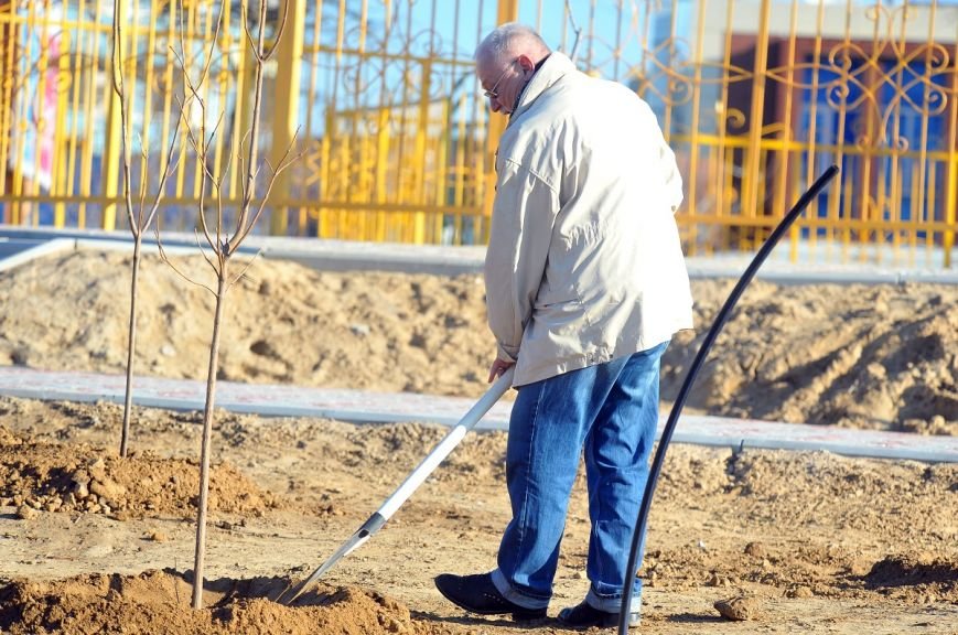 Аким Мангистауской области принял участие в посадке деревье..., фото-5 Аким Мангистауской области принял участие в посадке деревьев. Фото, фото-5