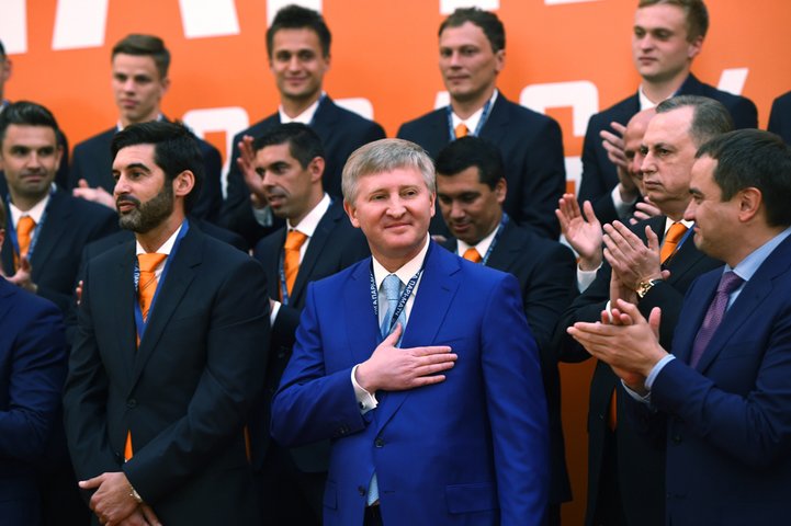 «Шахтер» наградили золотыми медалями чемпионата (ФОТО), фото-1 «Шахтер» наградили золотыми медалями чемпионата (ФОТО), фото-1